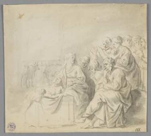 Anbetung des Christuskindes im Stall