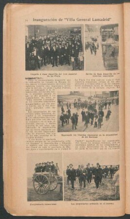 Inauguración de "Villa General Lamadrid"