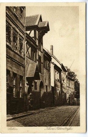 Stettin. Kleine Ritterstraße.