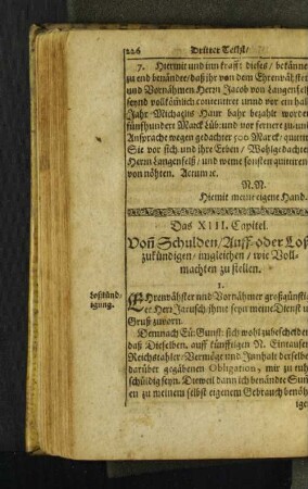 [Das XIII. Capitel.- XV. Capitel.]