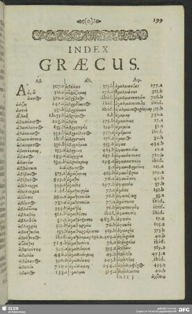 Index Graecus