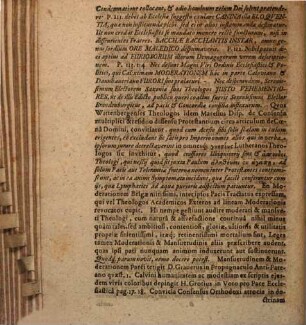 De moderatione theologica dissertatio septima