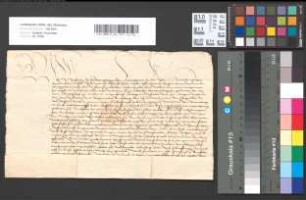 Quittung des Landgrafen Wilhelm von Hessen.
