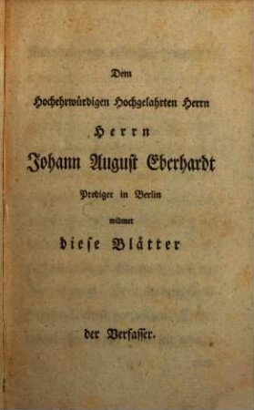 D. Leon Elias Hirschels medicinische Nebenstunden