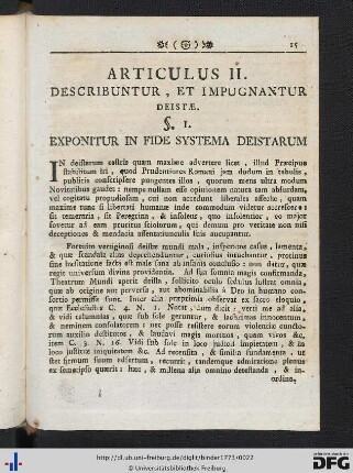Articulus II.