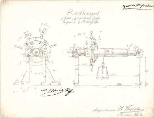 Thiersch, August ; Studienarbeiten - Radhaspel (Ansichten)