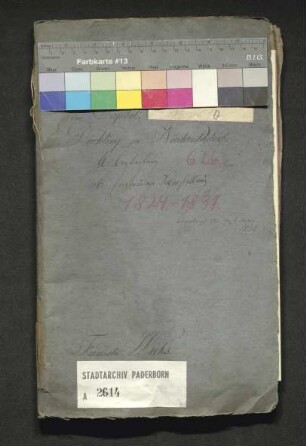Kapitalschulden des Wilhelm Düchting zu Niederntudorf