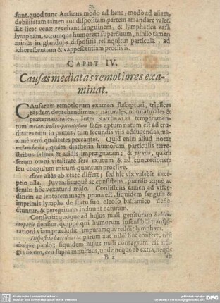 Caput IV. Causas mediatas remotiores examinat.