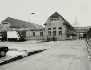 Dresden-Friedrichstadt, Schlachthofring. Schlachthallen für Großvieh (1906/1910, H. J. Erlwein)