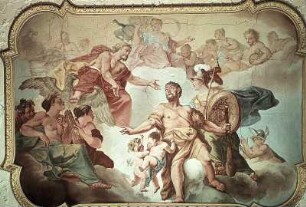 Die Apotheose des Herkules