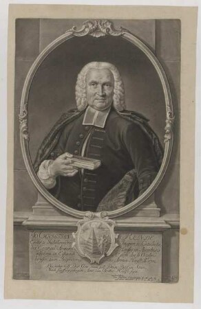 Bildnis des Jo. Christian Rende