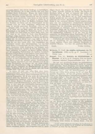 228-229 [Rezension] Widmann, Ernst, Die religiösen Anschauungen des Fürsten Metternich