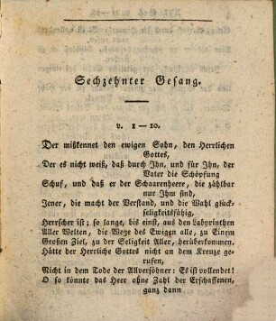 Klopstocks sämmtliche Werke, 6. Messias