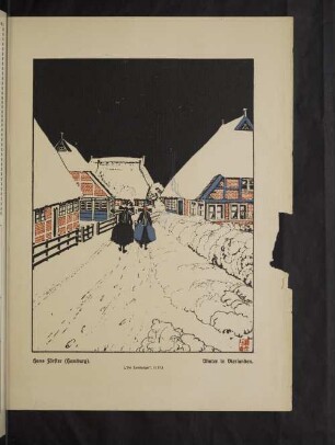 Winter in Vierlanden.
