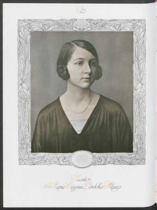 Señorita María Eugenia Córdoba Alais