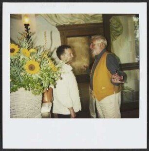 Wolfram Siebeck und der Küchenchef des Lampart’s Art of Dinning in Hägendorf, Reto Lampart