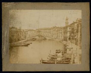 Canale Grande mit Rialto-Brücke, Venedig: Ansicht