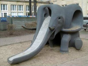 Rutschelefant, Dresden