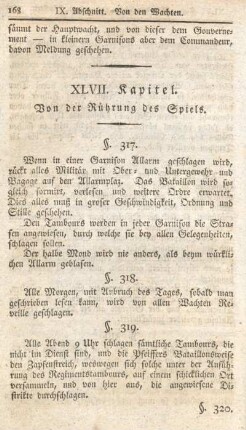 XLVII. Kapitel. Von der Rührung des Spiels.