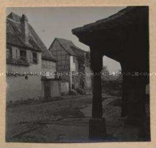 Freinsheim, Faßeiche, Haus an der Stadtmauer