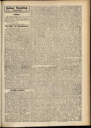 Zweite Ausgabe vom Montag, den 03. Juni 1912.