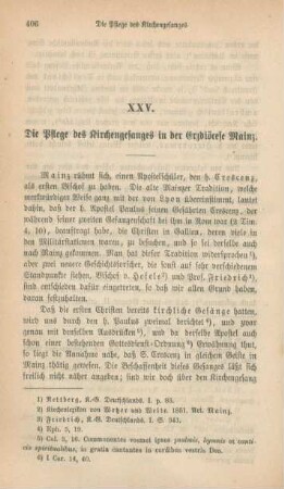 406-417 Die Pflege des Kirchengesanges in der Erzdiöcese Mainz