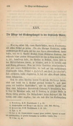 406-417 Die Pflege des Kirchengesanges in der Erzdiöcese Mainz