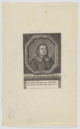 Bildnis des Gabriel Nützel