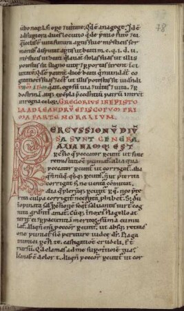 Gregorius Papa I.: Moralia in Job., Ausz.