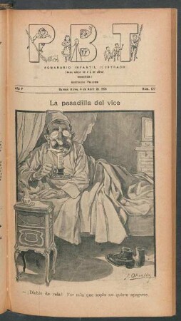 La pesadilla del vice - [Caricatura]