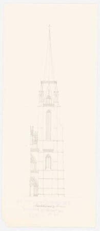 Elisabethkirche, Marburg: Turmansicht