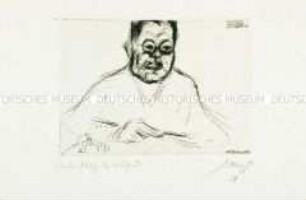 Bildnis des Schriftstellers Anton Wildgans (2)