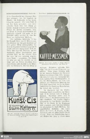 Plakat für Kunsteis der Brauerei Ketterer (Karlsruher Künstlerbund)