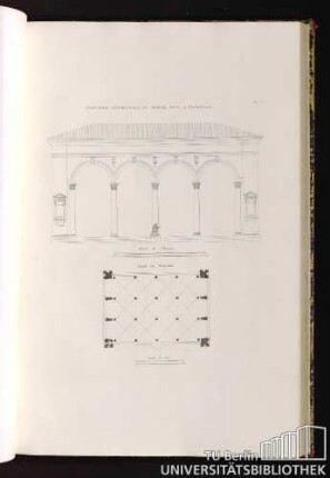 Pl. 57. Élevation Géometrale Du Marché Neuf, A Florence.