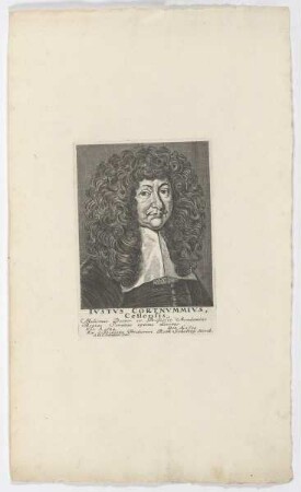 Bildnis des Iustus Cortnummius