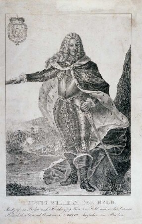 Bildnis: Markgraf Ludwig Wilhelm von Baden (Türkenlouis)