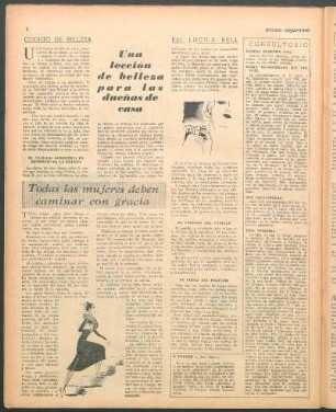 Una lección de belleza para las dueñas de casa : Código de belleza
