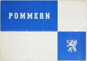 Informationsblatt über das ehemalige deutsche Gebiet Pommern