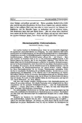 Kinematographische Kinderaufnahmen