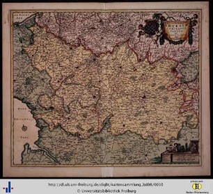 Geographica Artesiae comitatus tabula.