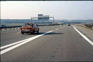 Ausfahrt aus Nebenfahrbahn (Singen Richtung Stuttgart)