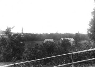 Westewitz-Hochweitzschen. Ortsteilansicht Hochweitzschen von Nordwesten
