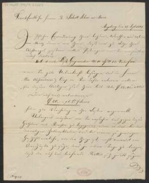 Brief an B. Schott's Söhne : 18.09.1824