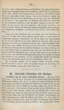393-403 Literarische Uebersichten und Anzeigen