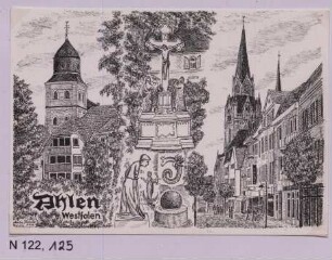 Ahlen in Westfalen - Postkarte