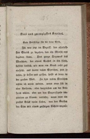 Drei und zwanzigstes Kapitel