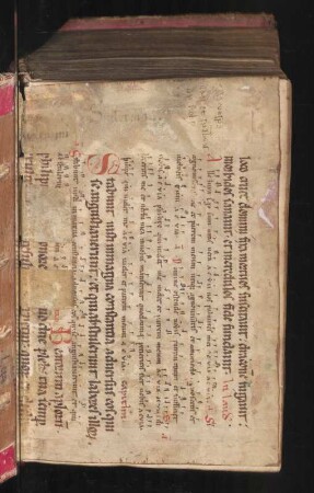 Religiöser Text, lat. (mit Notation)