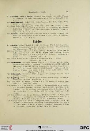 Städte (Nr. 821-949)
