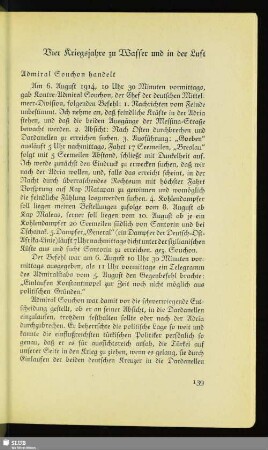 Vier Kriegsjahre zu Wasser und in der Luft