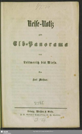 Reise-Notiz zum Elb-Panorama von Leitmeritz bis Riesa